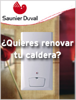 ¿Quieres cambiar de caldera? Saunier Duval
