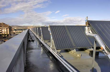 Instalación solar Buderus en Valladolid