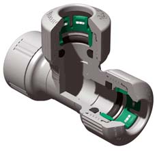 Tuber�as de PB Saunier Duval en la Torre Espacio de Madrid