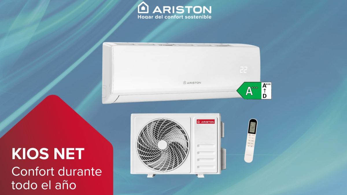 Ariston KIOS NET split inverter WiFi integrado unidad interior