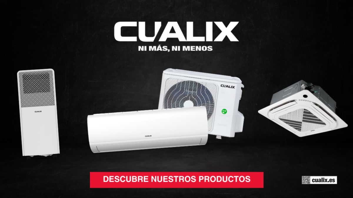 Gama CUALIX climatización profesional split cassette conductos CEALSA