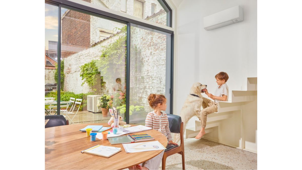 Sistema de climatización eficiente de Daikin en una vivienda española