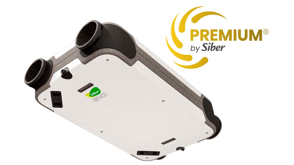 Sistema de ventilación doble flujo Siber DF EVO residencial