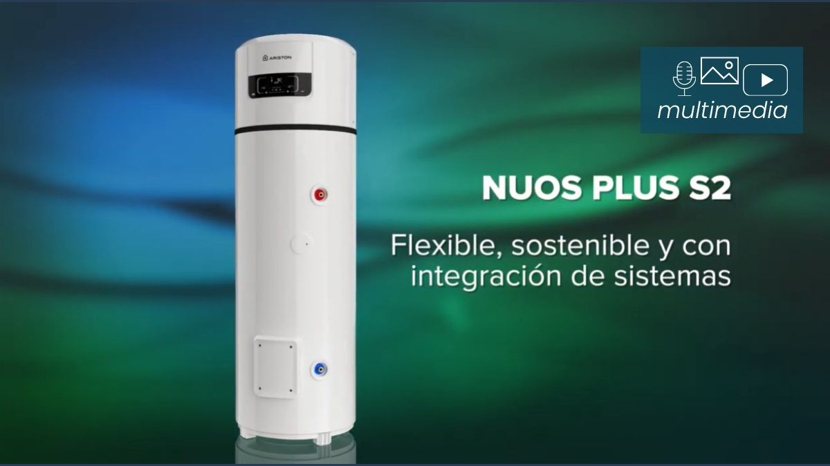 Ariston NUOS PLUS S2 WIFI FS: bomba de calor ACS eficiente y conectada