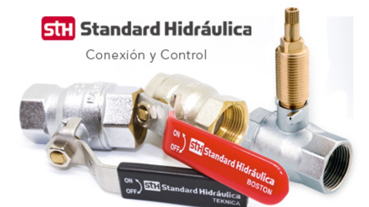 Válvulas de esfera latón Standard Hidráulica instalaciones fontanería