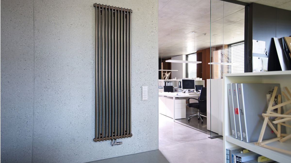 Radiador Zehnder Charleston acabado Technoline estética industrial