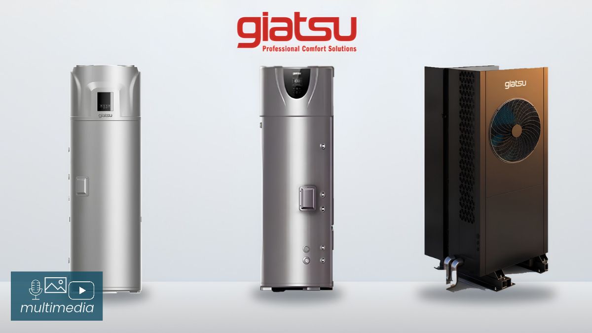 Acumuladores aerotérmicos Giatsu ILUX, VITEC y NORIKURA para agua caliente