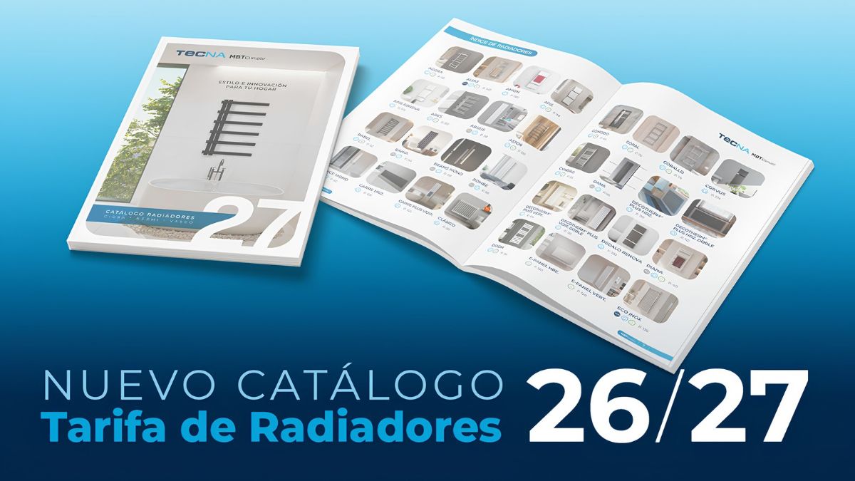 Radiador ZETA T PVD oro rosa del catálogo TECNA 2027
