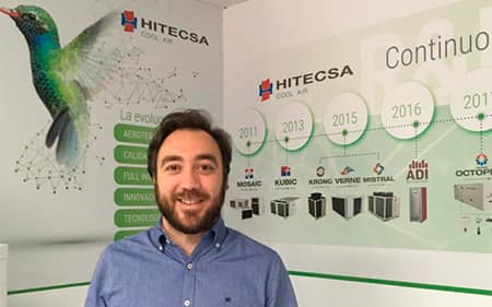 Luis tiene una amplia experiencia en el sector de las instalaciones de climatización