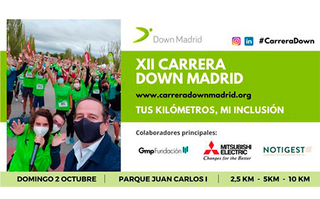 La carrera se celebrará el domingo, 2 de octubre a las 10:30 horas en el parque Juan Carlos I (Madrid) 
