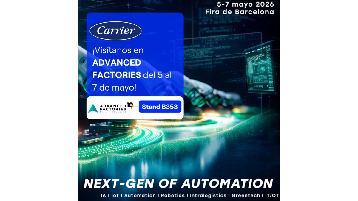 Stand Carrier en Advanced Factories 2026 Fira Barcelona