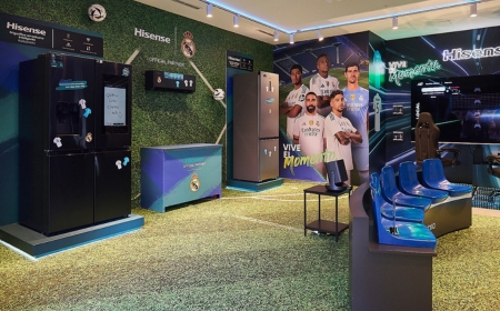 hisense inaugura pop up madrid exposicion productos exclusivos real madrid