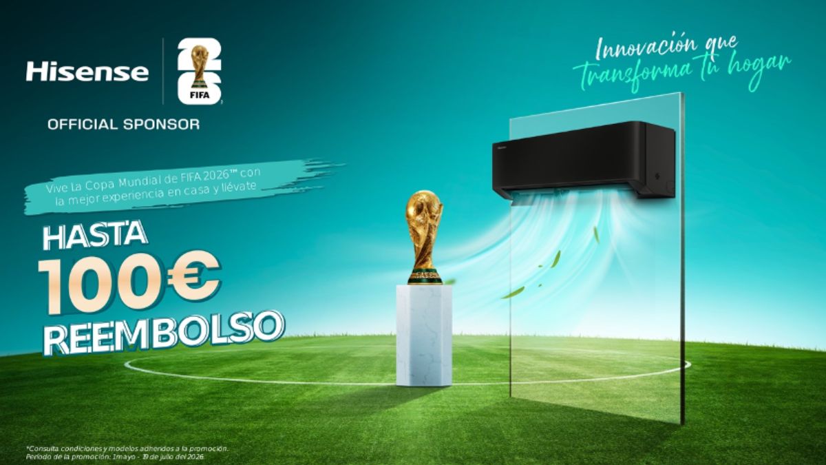 Promoción Mundial Hisense 2026 reembolso aire acondicionado frigorífico