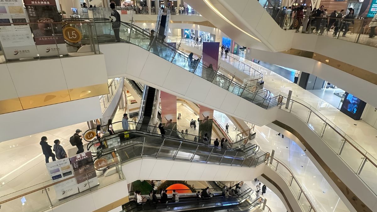Centro comercial con soluciones inteligentes de eficiencia energética de ista