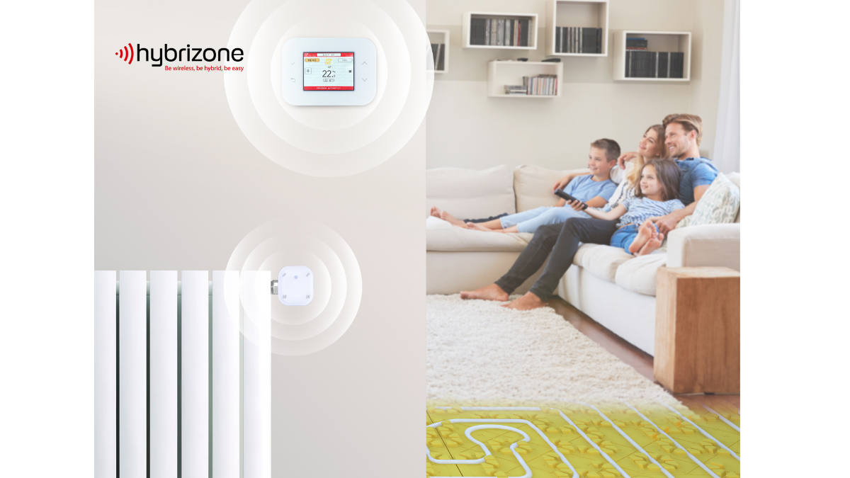 Sistema de climatización zonificada Orkli Hybrizone sin obras