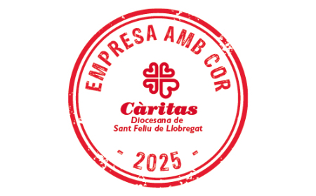 Panasonic recibe el distintivo “Empresa amb Cor” de Càritas