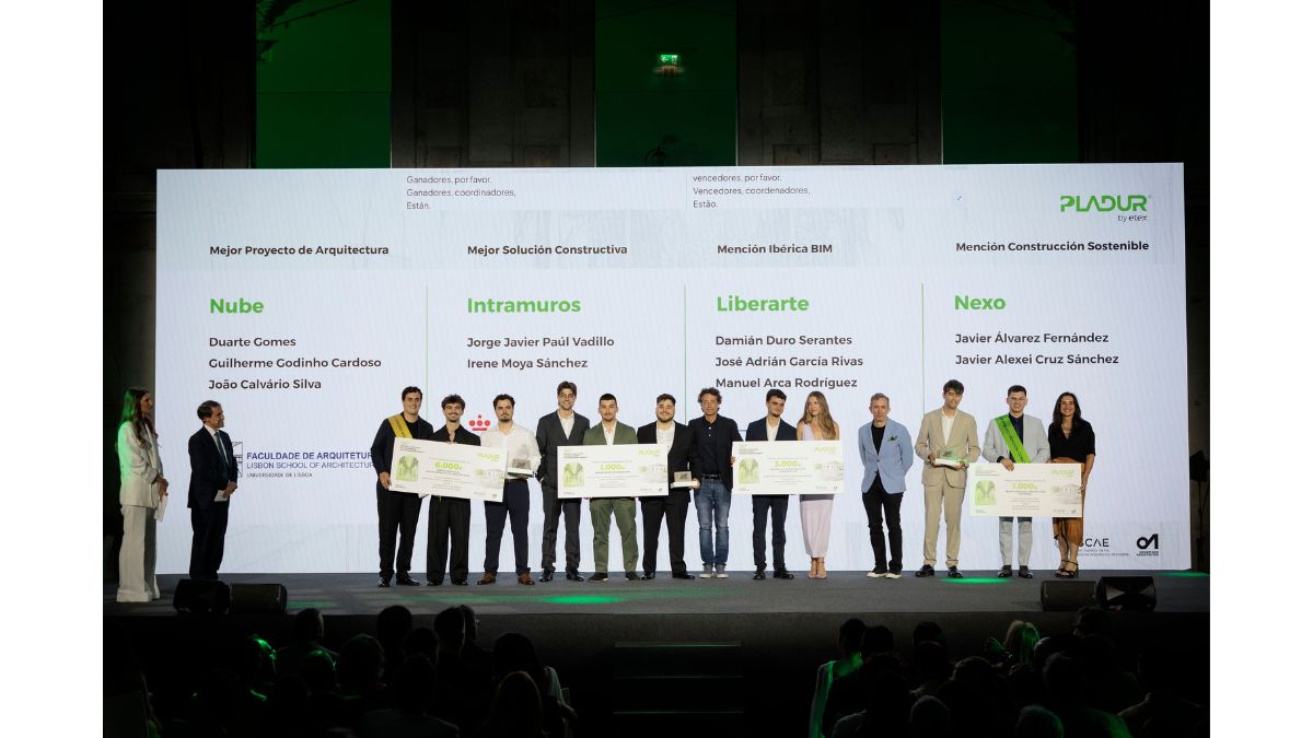 Gala Premios Pladur 2026 concurso arquitectura Lisboa Portugal
