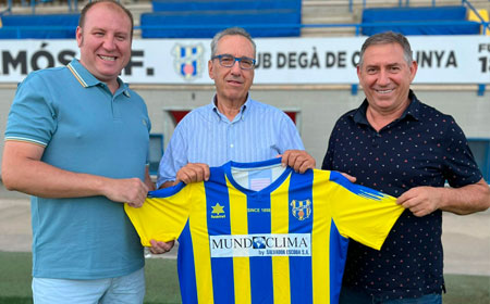 salvador escoda patrocinador oficial del Palamós Club Futbol hasta 2024
