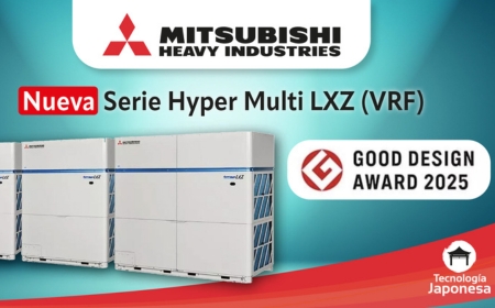 serie hyper multi lxz mitsubishi heavy industries gana premio good desing award 2025