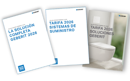 Geberit lanza sus nuevas Tarifas 2026 con novedades de producto