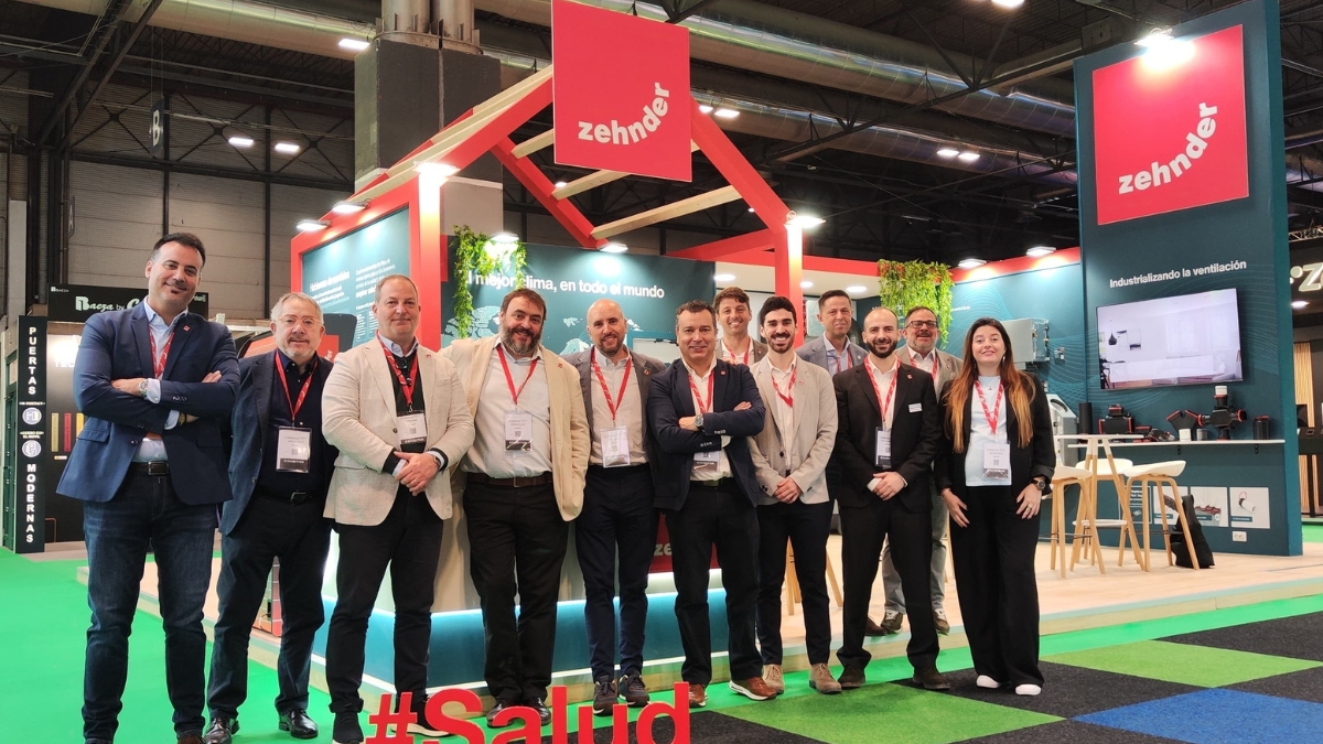 Zehnder Group en su stand de Rebuild 2026 Madrid