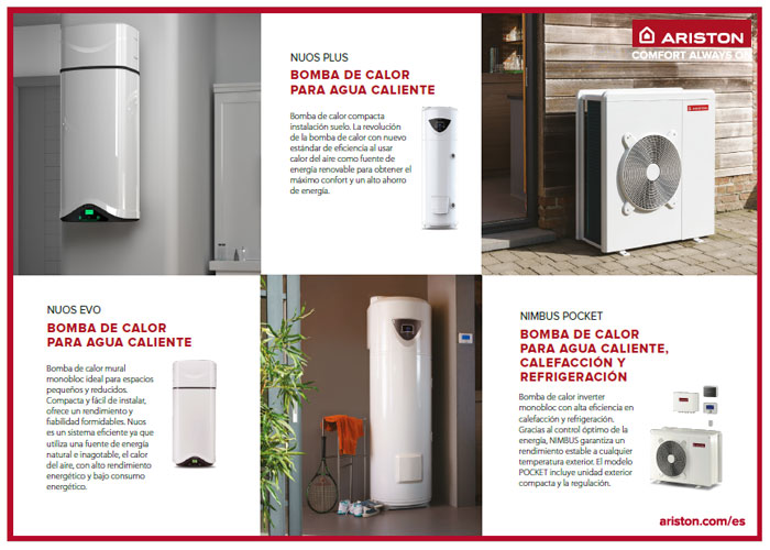 Soluciones de aerotermia Ariston para cumplir con el CTE
