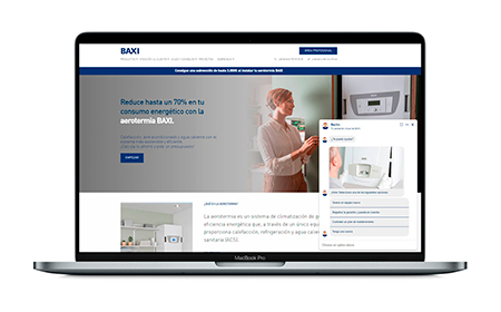 BAXI Chatbot aerotermia