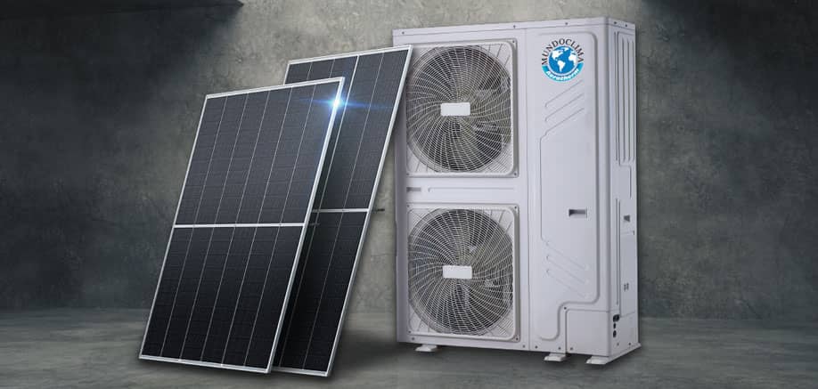 Combinar aerotermia con fotovoltaica utilizando bomba de calor