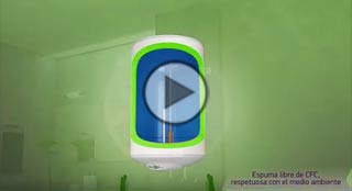 Vídeo de la tecnología INSUTECH para el aislamiento de alta eficiencia de sus termos eléctricos