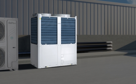 Nueva gama daitsu modular chiller csad ksp enfriadoras modulares control inteligente centralizado hogares negocios eficientes