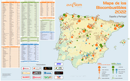 mapa biocombustible avebiom
