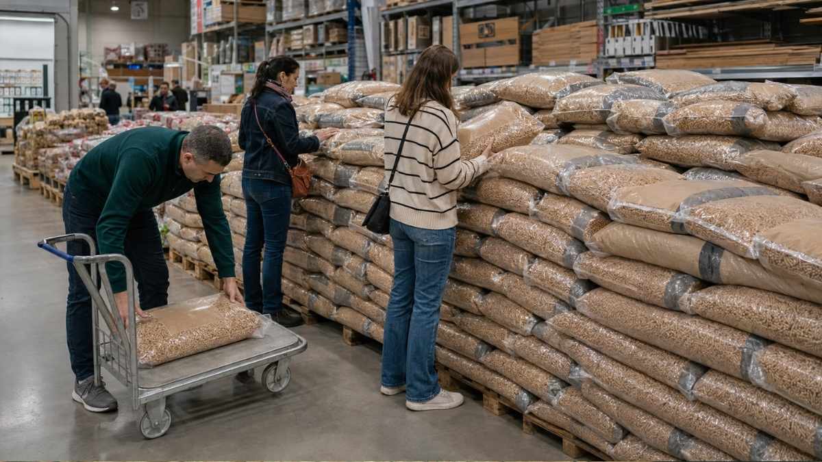 Precio bolsa de pellets