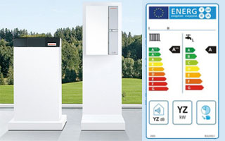 Calderas y acumuladores de ACS de Sedical con etiqueta de eficiencia energética