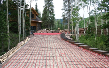 rehau mantiene superficies exteriores libres nieve hielo sistema calefaccion radiante