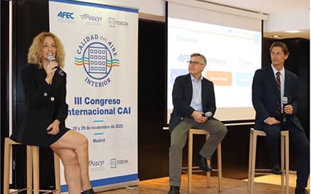 Rueda de prensa de presentación de la tercera edición del Congreso Internacional de Calidad de Aire Interior 
