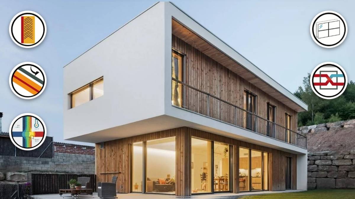 Qué es una casa pasiva: vivienda eficiente con aislamiento, ventanas de altas prestaciones y ventilación con recuperación de calor