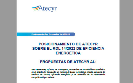 atecyr propuestas al plan de ahorro energético