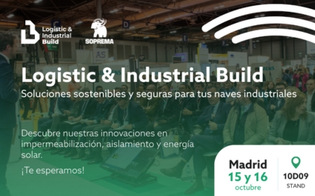 soprema presentara soluciones sostenibles integrales cubiertas logisticas lib 2025