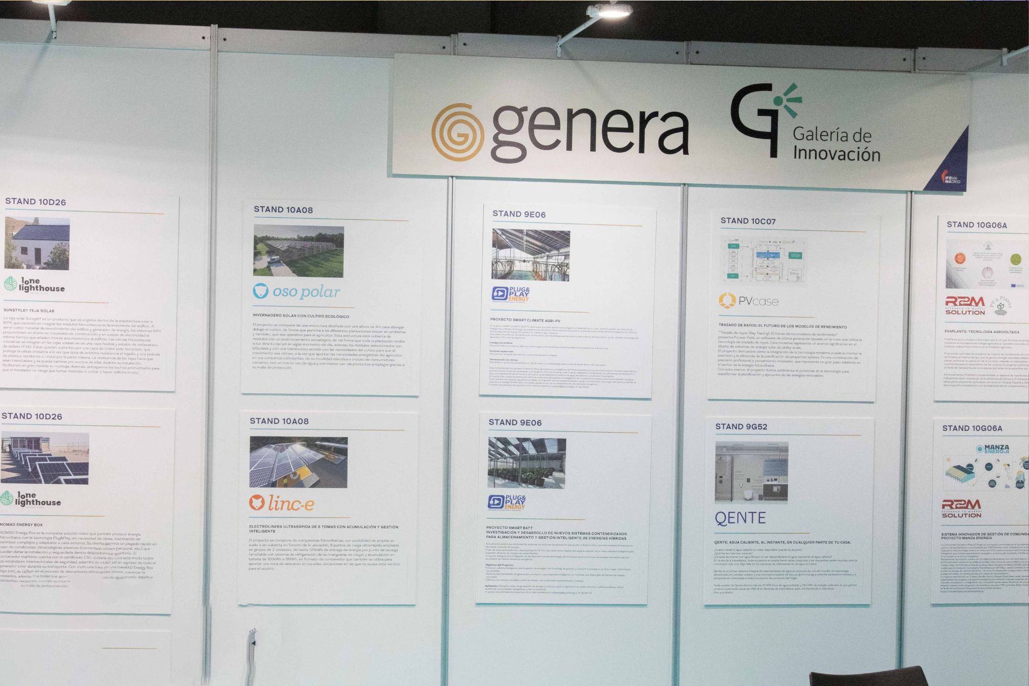 31 proyectos galeria innovacion genera matelec 