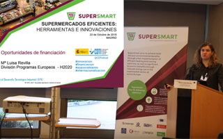 Una de las ponencias de la Jornada SuperSmart Supermercados Eficientes Una de las ponencias de la Jornada SuperSmart Supermercados Eficientes