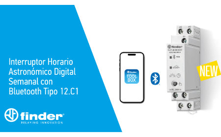 Finder amplía su gama con el interruptor 12.C1