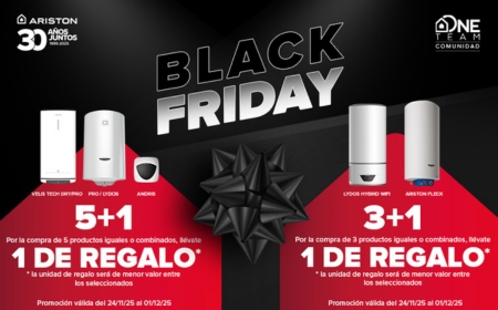 arranca black friday ariston ofertas exclusivas soluciones acs