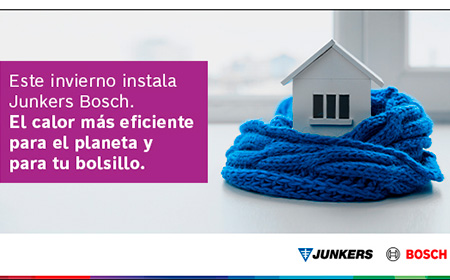 La campaña es válida por la instalación y puesta en marcha de las calderas murales de condensación de las marcas Junkers y Bosch, además de la instalación de calentadores y termos eléctricos de Junkers