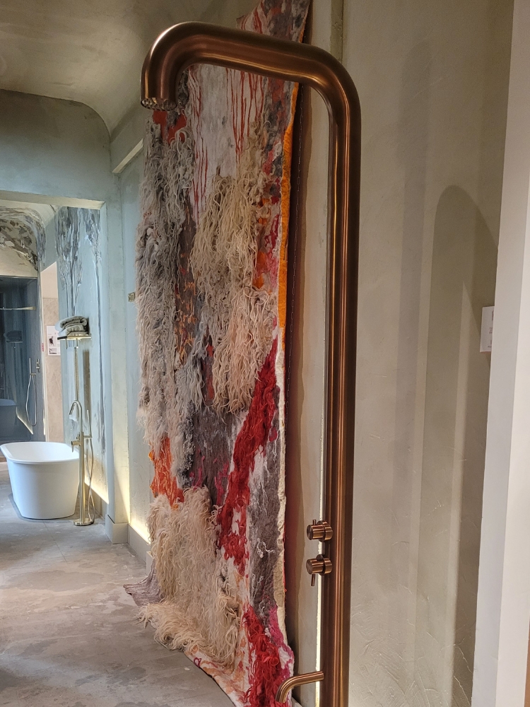 El universo abovedado de Carmen Bagasona Cuarto de baño Biomineral Bath