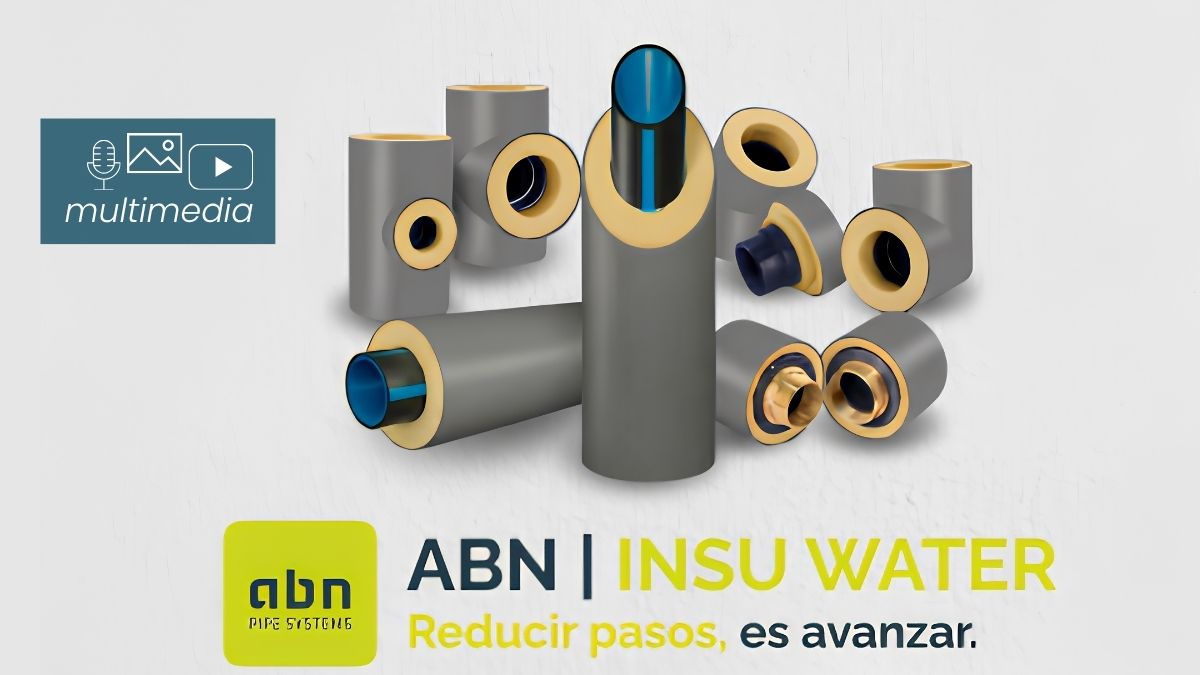 Tubería preaislada ABN WATER INSU-PE para frío industrial