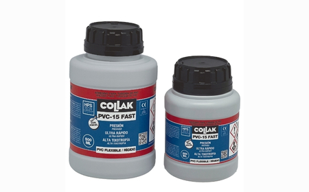 collak presentado nuevo adhesivo soldador tuberias accesorios pvc
