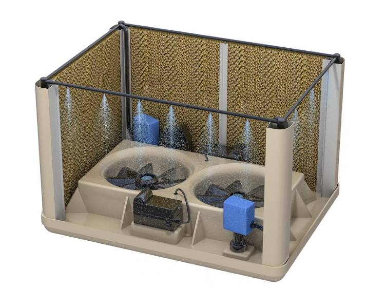 climatizador evaporativo coolbreeze