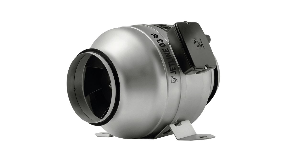 Soler Palau Jetline RADON ventilador centrífugo radón SUMP activo IP55 CTE