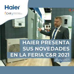 Caloryfrio banner derecho instalaciones y componentes aire agosto 2022 haier feria