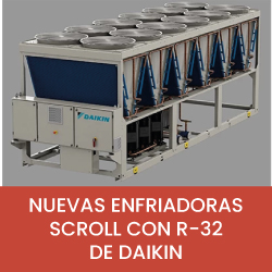 Caloryfrio noticia destacada aire octubre 2023 nuevas enfriadoras daikin
